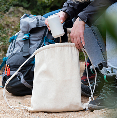 Drawstring bag