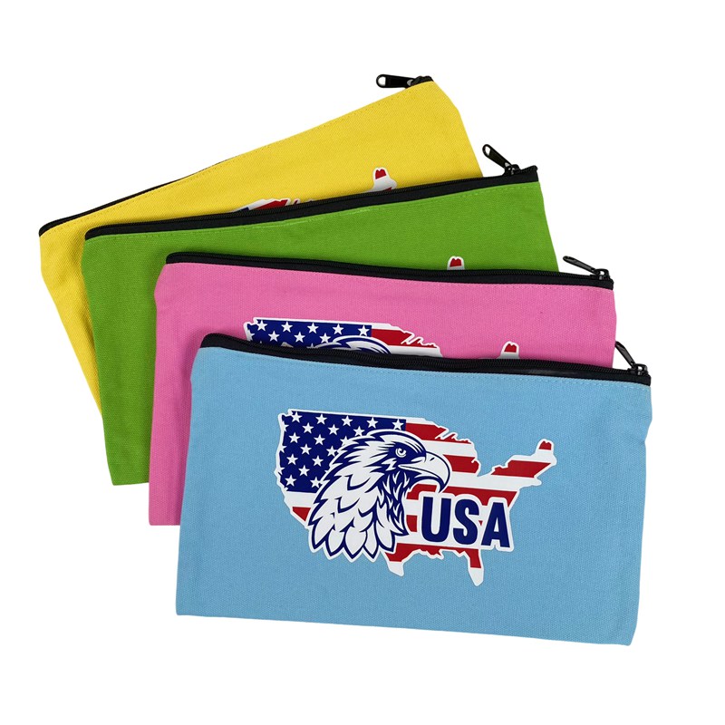 Multi-Colored Travel Cosmetic Bag