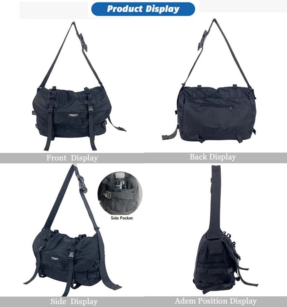 Stylish Black Duffel Bag for Women