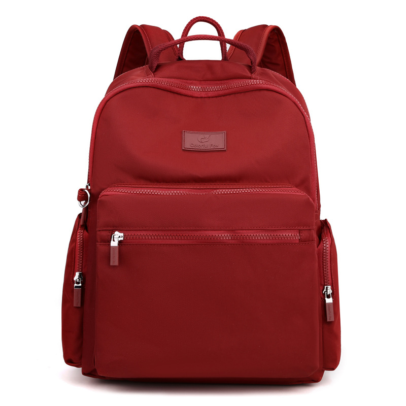 Fashionable Nylon Backpack with Trolley Sleeve